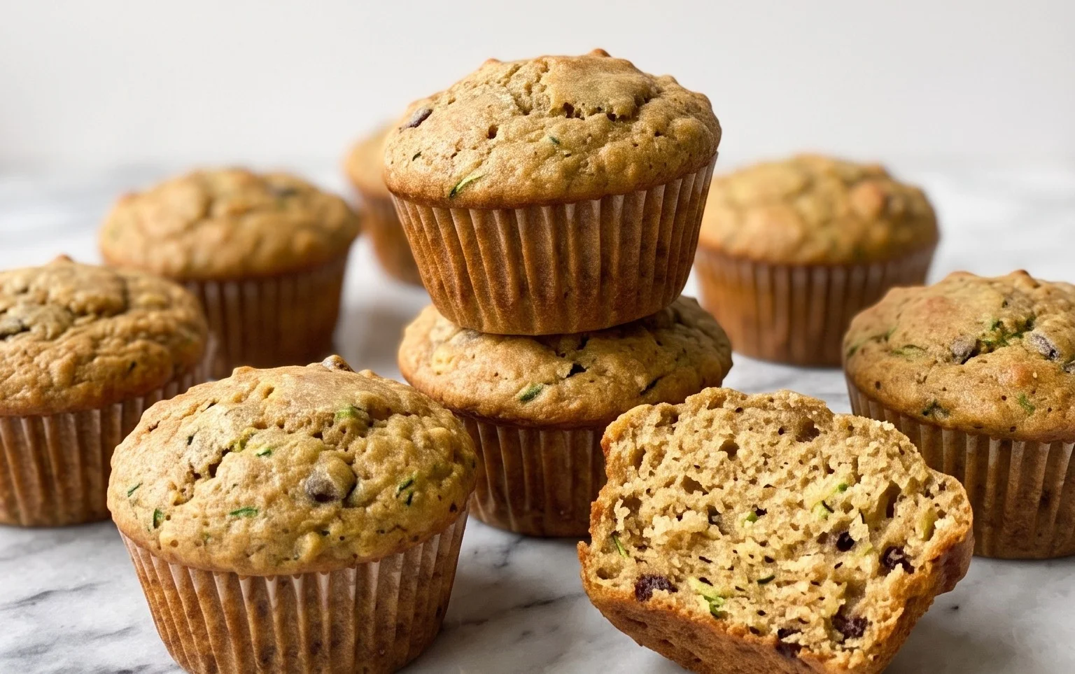 Muffins Courgette Sans Gluten : Faciles & Moelleux