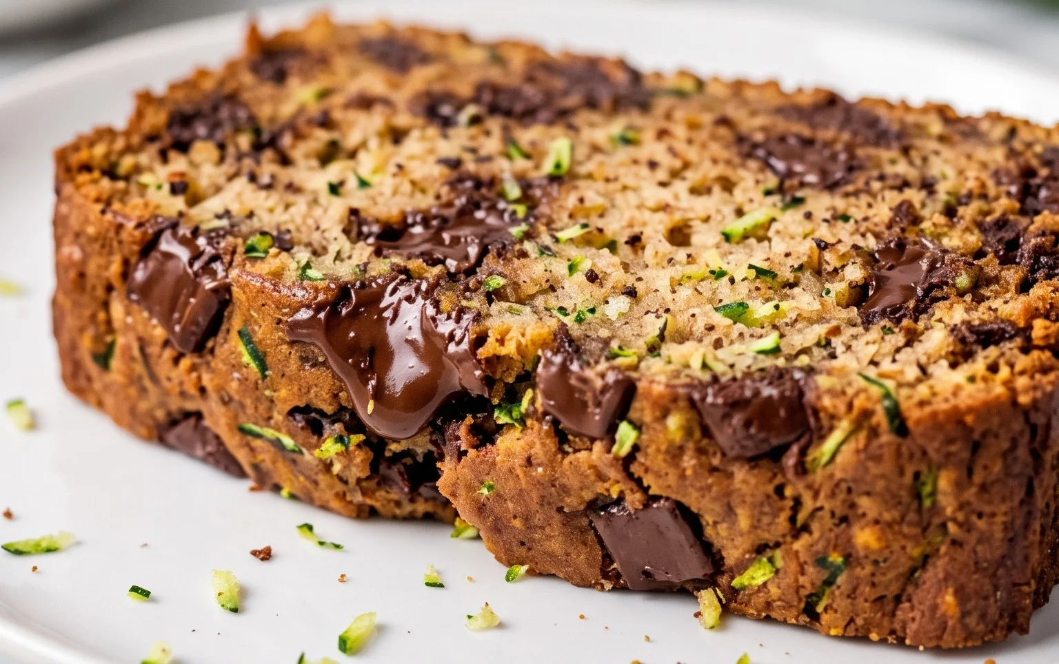 Triple Chocolate Zucchini Bread