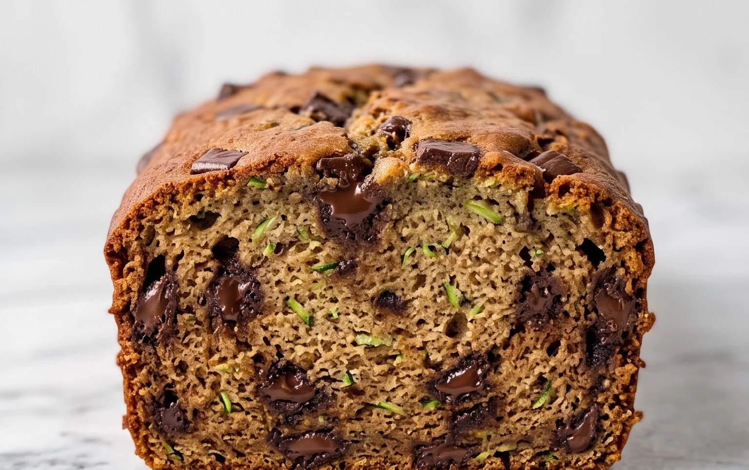 Triple Chocolate Zucchini Bread